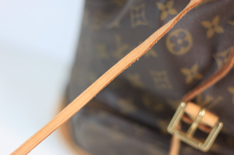 Louis Vuitton Monogram Montsouris GM Backpack Used