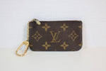 Louis Vuitton Monogram Pochette Cle Key Pouch Used