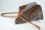 Louis Vuitton Monogram Neverfull MM Pivoine Interior Used