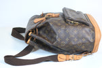 Louis Vuitton Monogram Montsouris GM Backpack Used