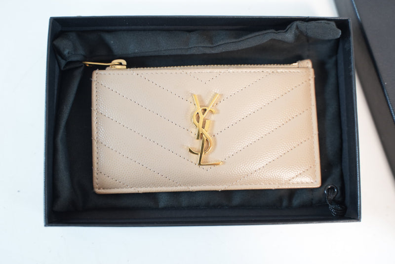 Yves Saint Laurent Card/Coin Purse Used