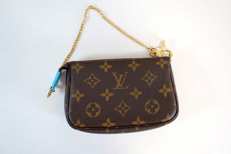 Limited Edition Louis Vuitton Monogram Mini Pochette Christmas Animation Tokyo Unused