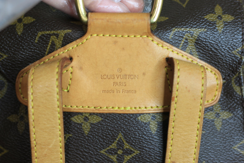 Louis Vuitton Monogram Montsouris MM Backpack Used