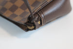 Louis Vuitton Damier Ebene Trousse Makeup Pouch Used