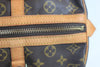 Louis Vuitton Monogram Sac Souple 35 Handbag Used