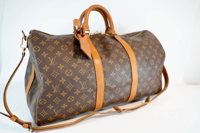 Louis Vuitton Monogram Keepall Bandouliere 50 Used