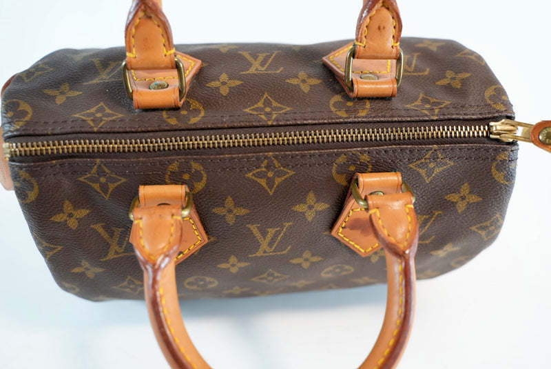 Louis Vuitton Monogram Speedy 25 Malletier Used