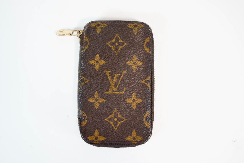 Louis Vuitton Monogram Zippy Pochette Cle Used