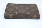 Louis Vuitton Monogram Compact Insolite Wallet Orange Used