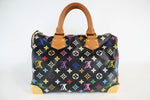 Louis Vuitton X Takashi Murakami Monogram Multicolor Speedy 30 Noir Used
