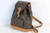 Louis Vuitton Monogram Montsouris MM Backpack Used