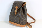 Louis Vuitton Monogram Montsouris MM Backpack Used