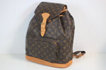 Louis Vuitton Monogram Montsouris GM Backpack Used