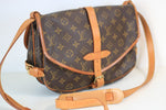 Louis Vuitton Monogram Saumur 30 Crossbody Bag Used