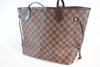 Louis Vuitton Damier Ebene Neverfull MM Used