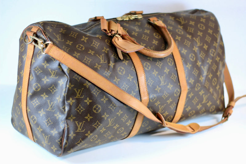 Louis Vuitton Monogram Keepall Bandouliere 55 Duffle bag Used