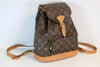 Louis Vuitton Monogram Montsouris MM Backpack Used