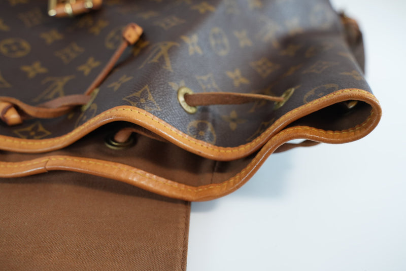 Louis Vuitton Monogram Montsouris GM Backpack Used