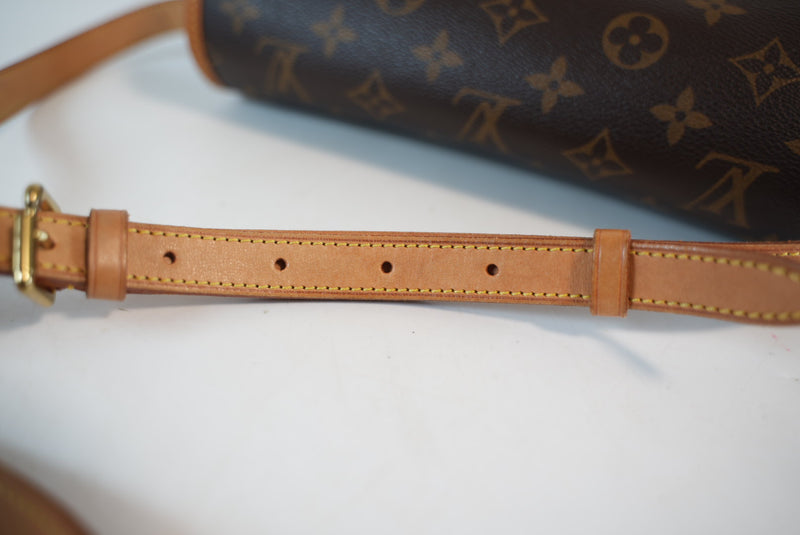 Louis Vuitton Monogram Sologne Crossbody Bag Used