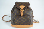 Louis Vuitton Monogram Montsouris MM Backpack Used