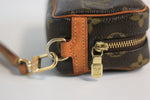 Louis Vuitton Monogram Trousse Wapity Wristlet Pouch Used