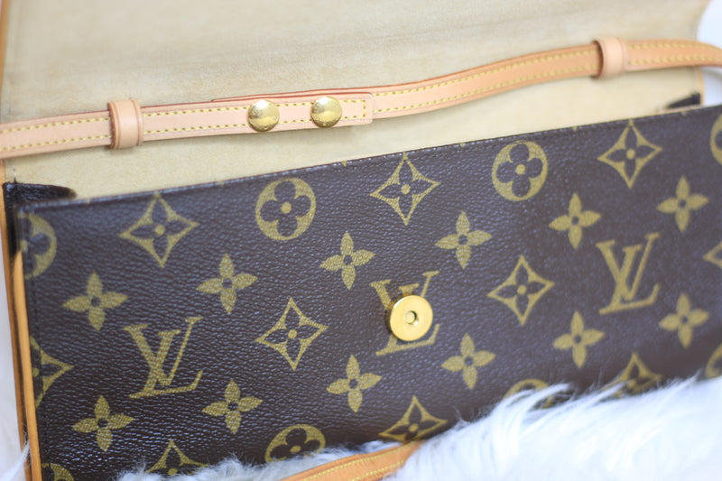 Louis Vuitton Monogram Pochette Twin GM