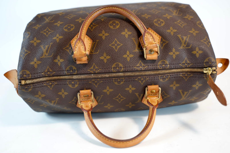 Louis Vuitton Monogram Speedy 35 Handbag Used