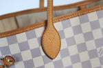 Louis Vuitton Damier Azur Neverfull MM Used