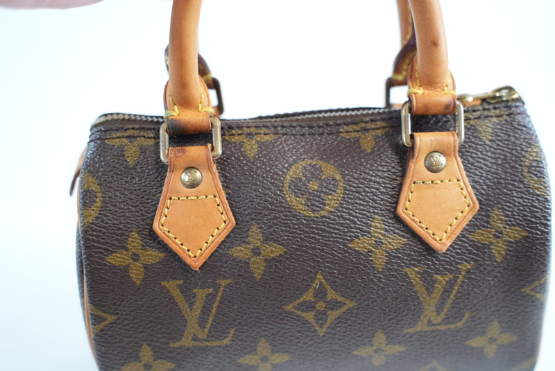 Louis Vuitton Monogram Mini Speedy HL Used