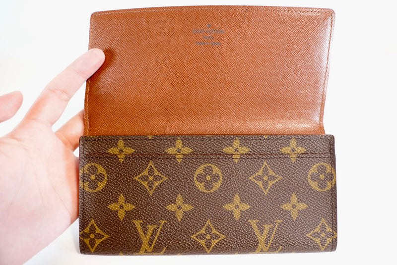 Louis Vuitton Monogram Porto Circle Wallet Used