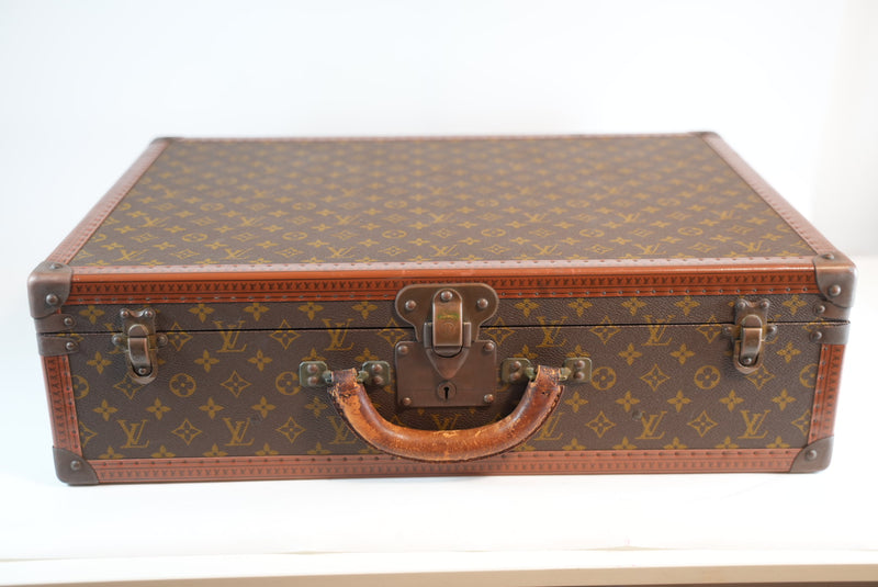 Louis Vuitton Monogram Bisten 60 Trunk Used