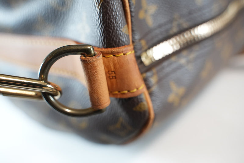 Louis Vuitton Monogram Keepall Bandouliere 55 Used