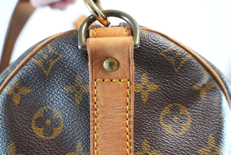 Louis Vuitton Monogram Keepall Bandouliere 55 Used