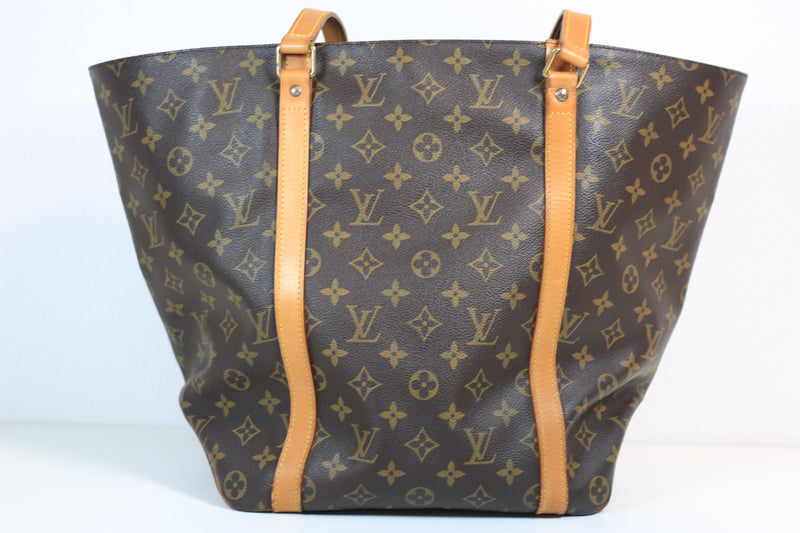 Louis Vuitton Monogram Sac Shopping PM Tote Bag Used