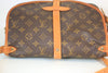 Louis Vuitton Monogram Saumur 30 Crossbody Bag Used