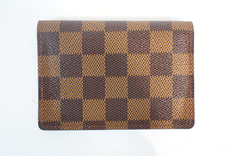Louis Vuitton Damier Ebene Pass/Card Case Used