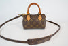 Louis Vuitton Monogram Mini Speedy HL w/ strap Used