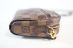 Louis Vuitton Damier Ebene Pochette Ipanema 2way Bag Used
