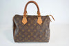 Louis Vuitton Monogram Speedy 25 Handbag Used