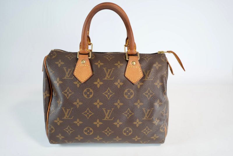Louis Vuitton Monogram Speedy 25 Handbag Used