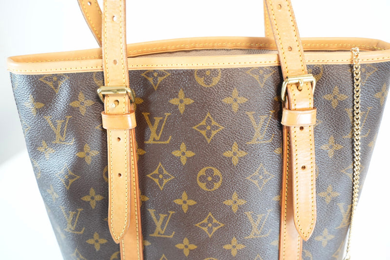 Louis Vuitton Mono Bucket GM W/ Pouch Used