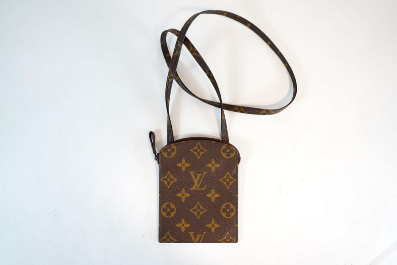 Louis Vuitton Monogram Pochette Secret Sling Pouch Used
