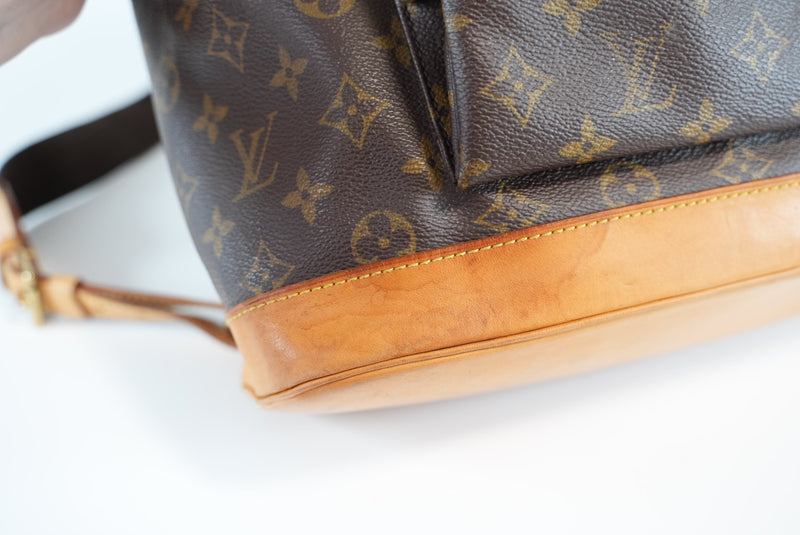 Louis Vuitton Monogram Montsouris GM Backpack Used