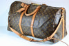 Louis Vuitton Monogram Keepall Bandouliere 55 Duffle bag Used