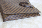 Louis Vuitton Damier Ebene Sac Plat Handbag