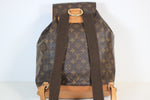 Louis Vuitton Monogram Montsouris GM Backpack Used