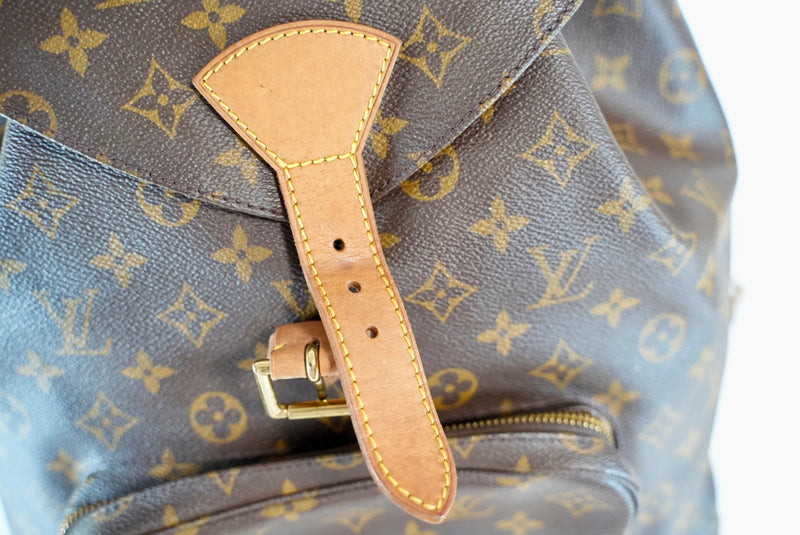 Louis Vuitton Monogram Montsouris GM Backpack Used