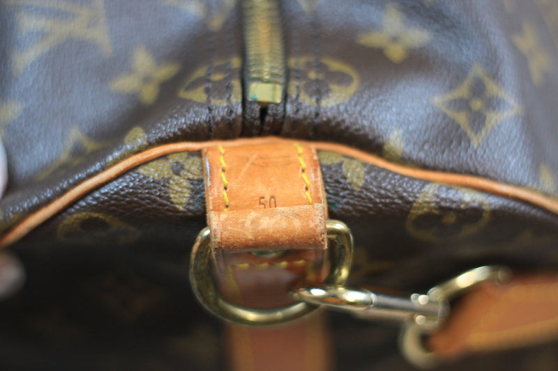 Louis Vuitton Monogram Keepall Bandouliere 50 Used