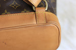 Louis Vuitton Monogram Montsouris MM Backpack Used