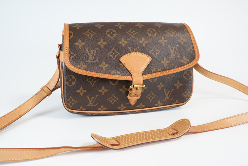 Louis Vuitton Monogram Sologne Crossbody Bag Used